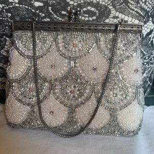 Beaded Hand Clutch